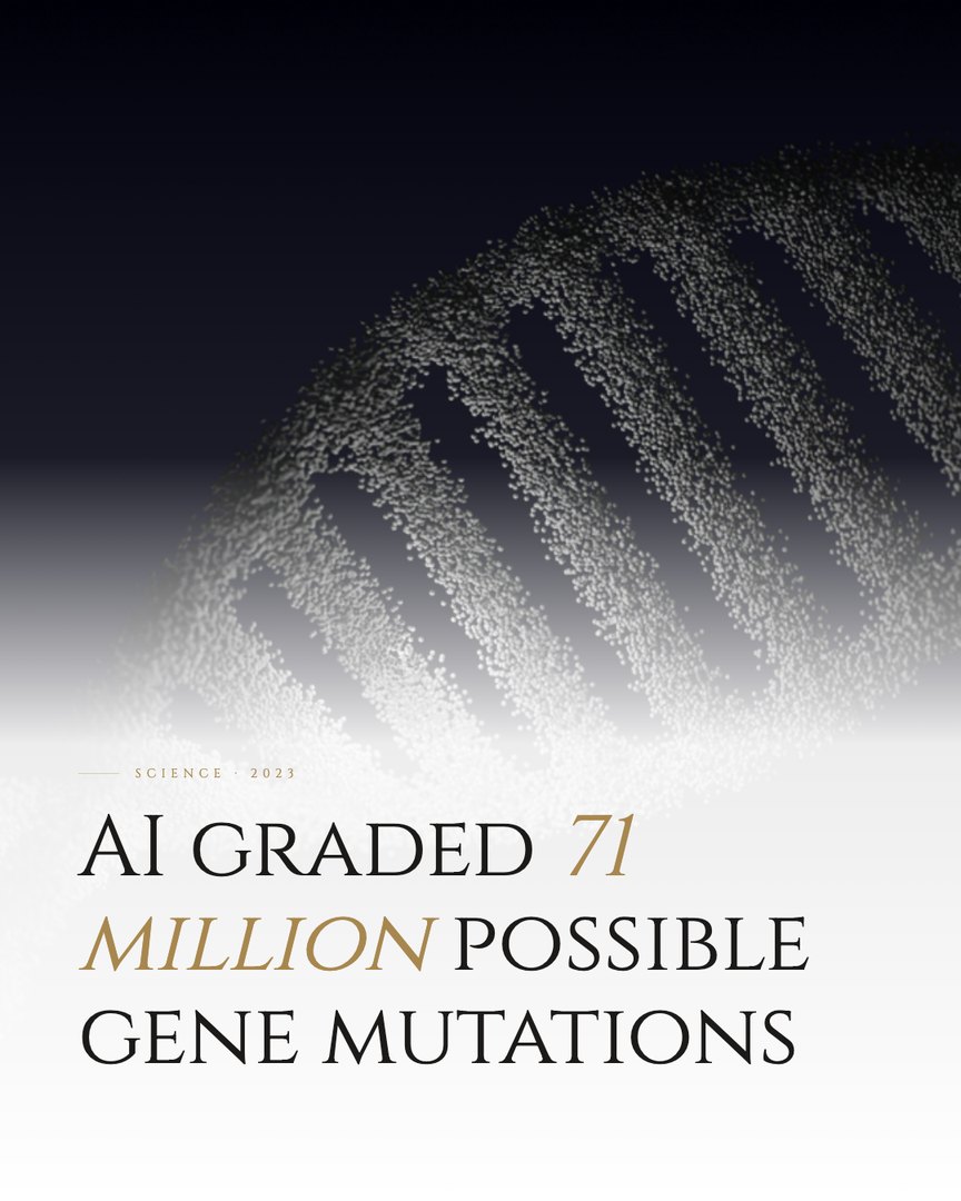 Crescent Discovery Series cover: AI graded 71 million possible gene mutations
