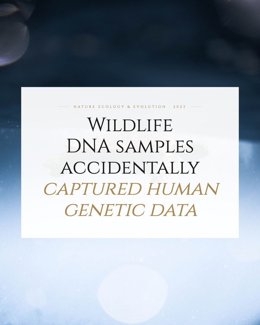 Crescent Discovery Series cover: Wildlife DNA samples accidentally captured human genetic data