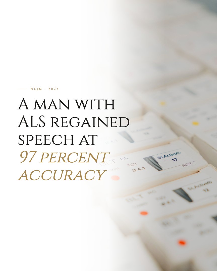 Crescent Discovery Series cover: A man with ALS regained speech at 97 percent accuracy