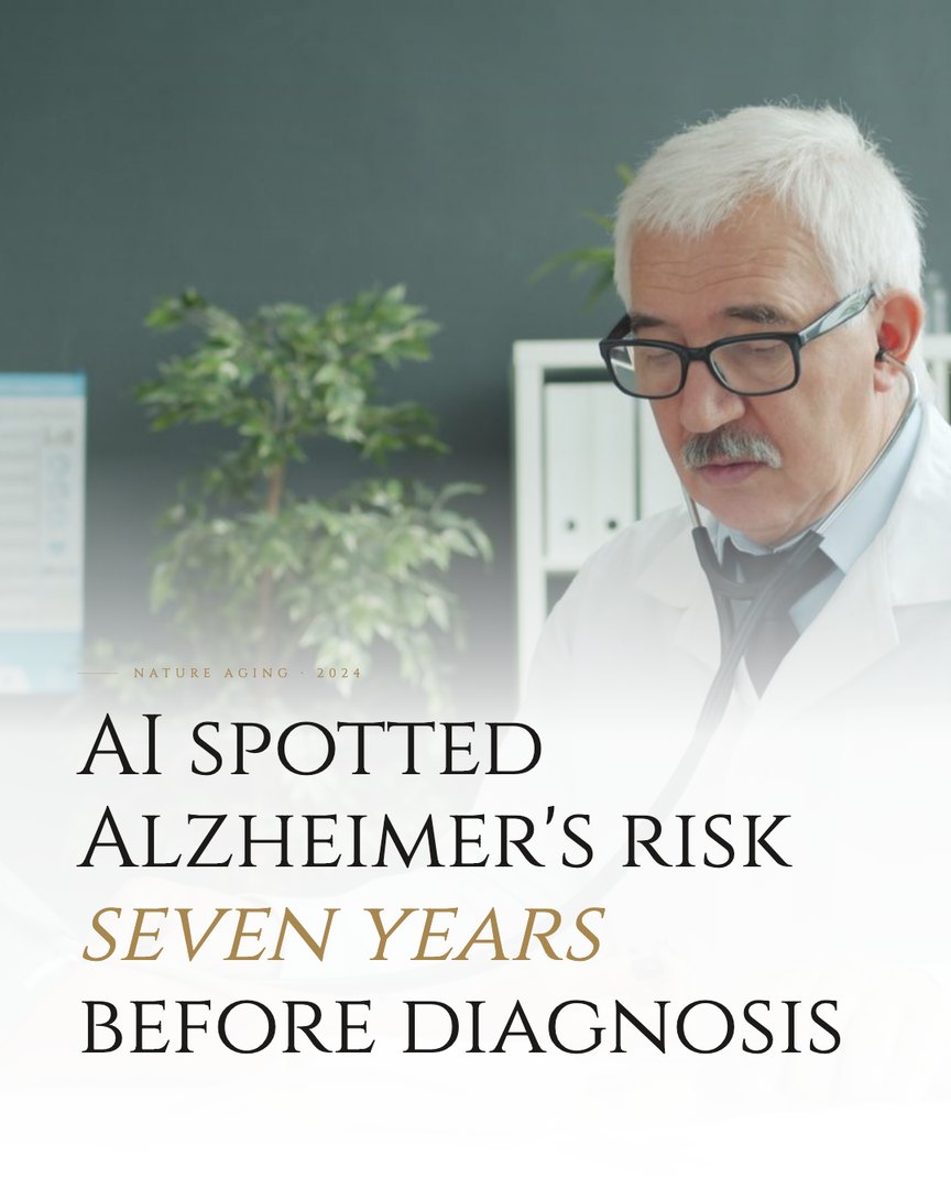 Crescent Discovery Series cover: AI spotted Alzheimer's risk seven years before diagnosis