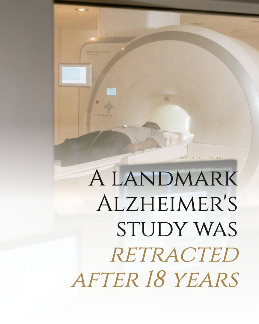 Crescent Discovery Series cover: A landmark Alzheimer's study was retracted after 18 years