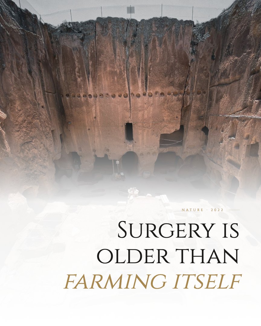 Crescent Discovery Series cover: Surgery is older than farming itself