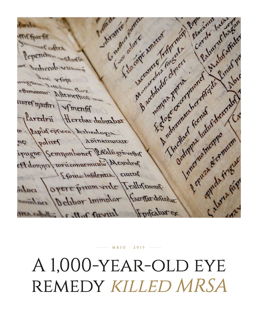 Crescent Discovery Series cover: A 1,000-year-old eye remedy killed MRSA