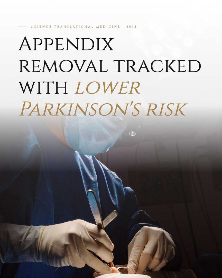 Crescent Discovery Series cover: Appendix removal tracked with lower Parkinson's risk