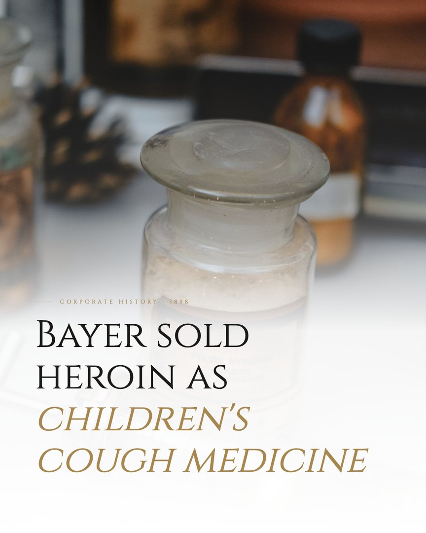 Crescent Discovery Series cover: Bayer sold heroin as children's cough medicine