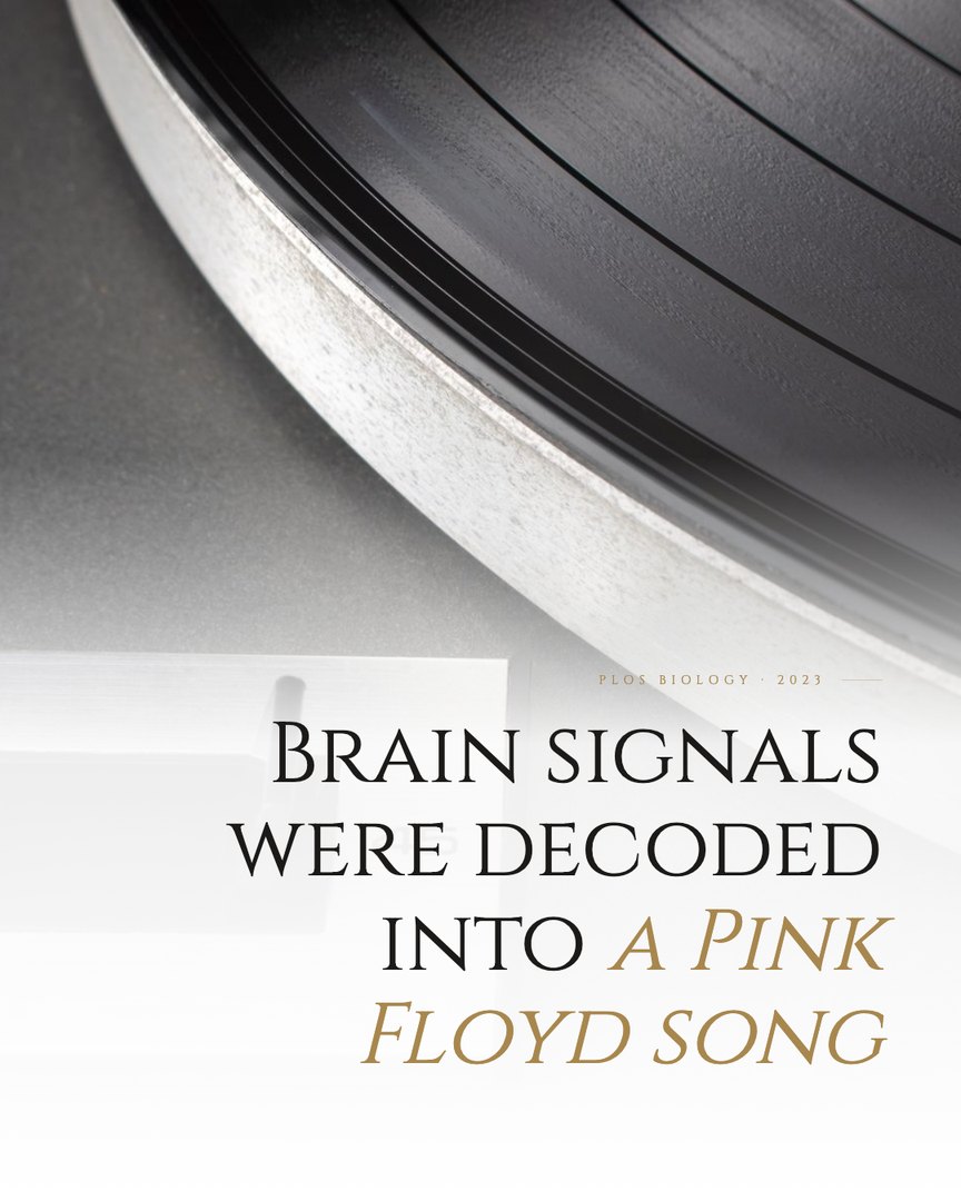 Crescent Discovery Series cover: Brain signals were decoded into a Pink Floyd song