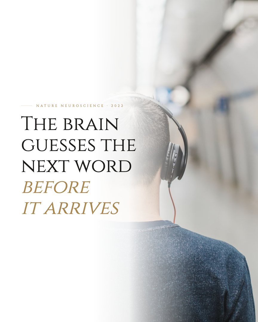 Crescent Discovery Series cover: The brain guesses the next word before it arrives