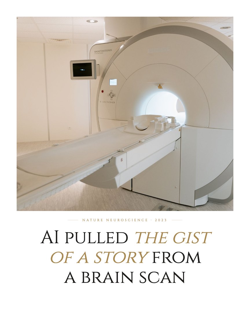 Crescent Discovery Series cover: AI pulled the gist of a story from a brain scan
