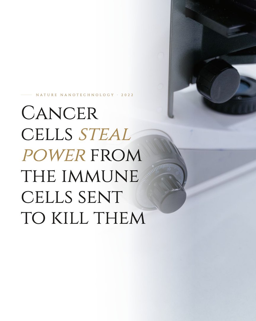 Crescent Discovery Series cover: Cancer cells steal power from the immune cells sent to kill them