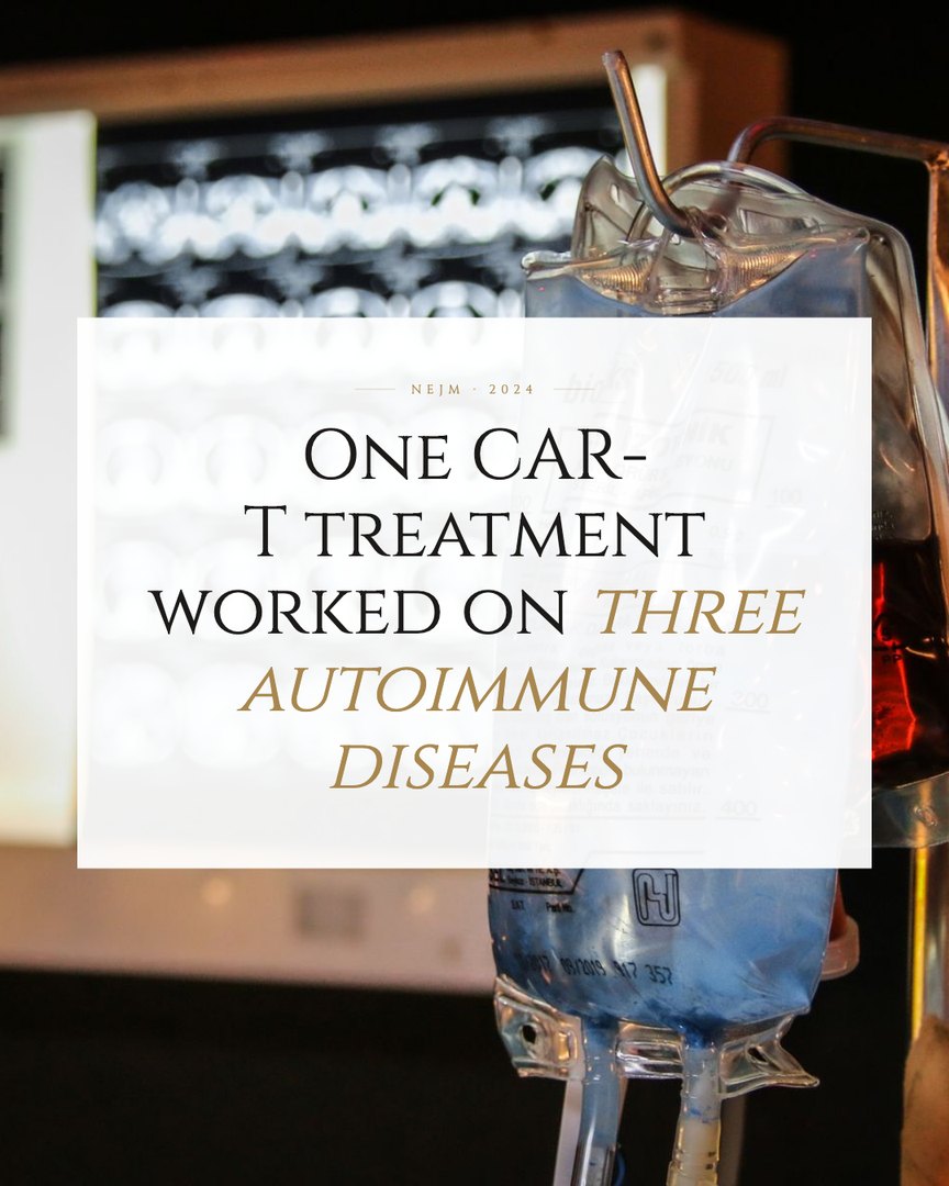 Crescent Discovery Series cover: One CAR-T treatment worked on three autoimmune diseases
