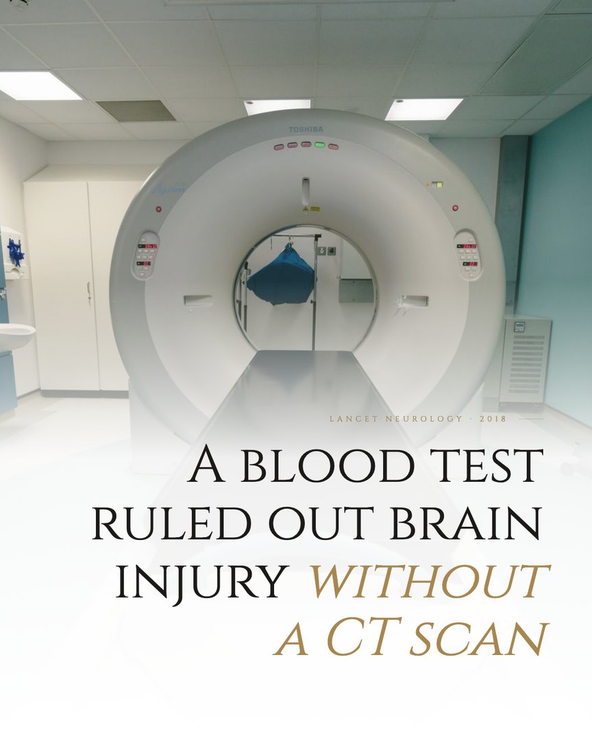 Crescent Discovery Series cover: A blood test ruled out brain injury without a CT scan