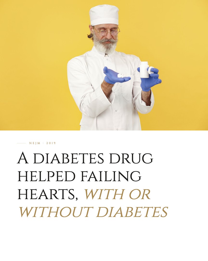 Crescent Discovery Series cover: A diabetes drug helped failing hearts, with or without diabetes