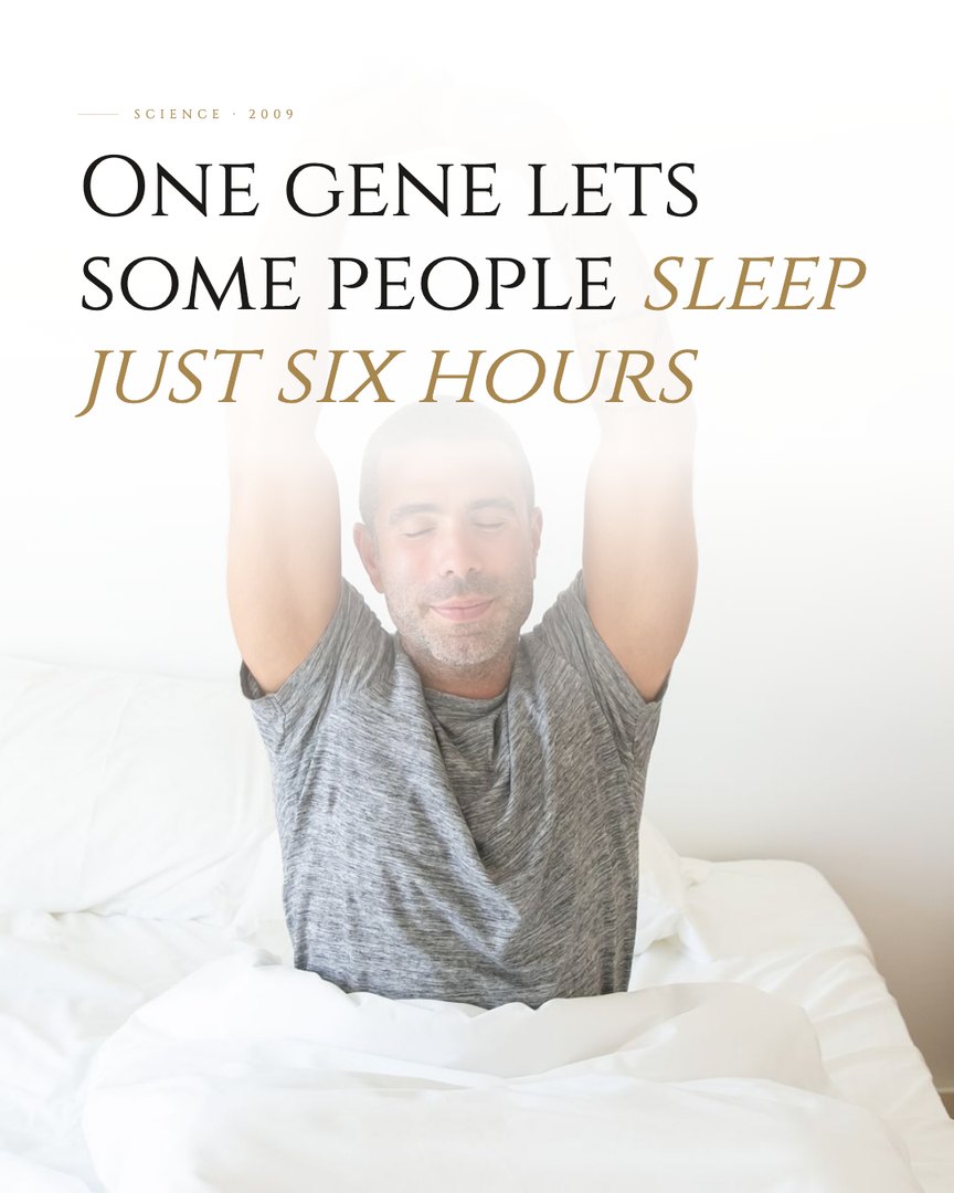 Crescent Discovery Series cover: One gene lets some people sleep just six hours