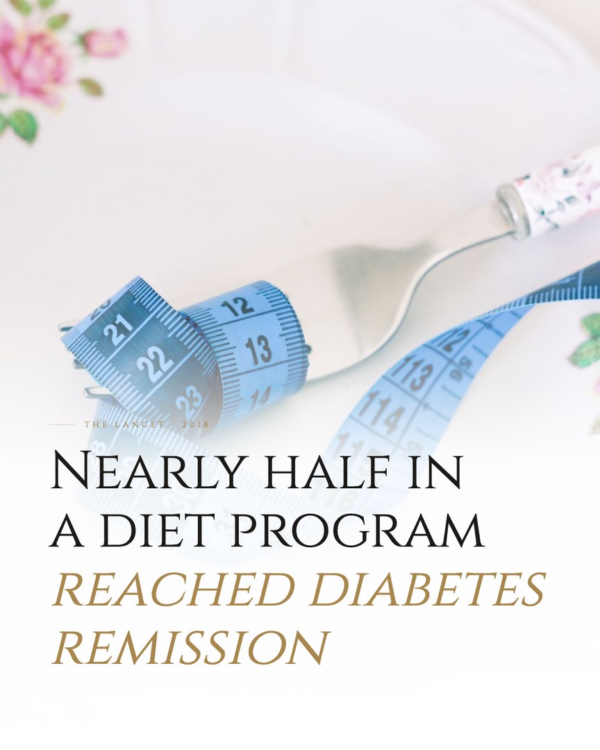 Crescent Discovery Series cover: Nearly half in a diet program reached diabetes remission