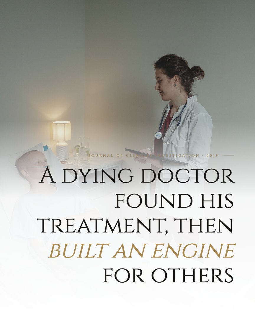 Crescent Discovery Series cover: A dying doctor found his treatment, then built an engine for others