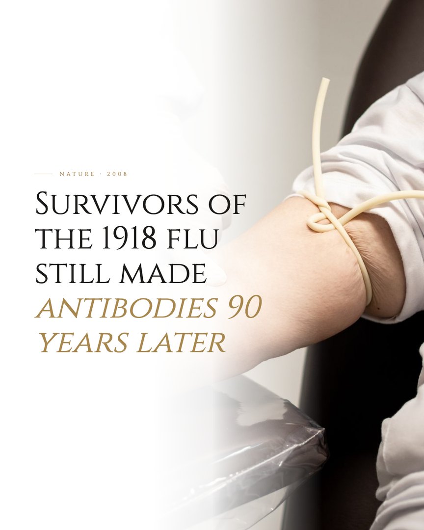 Crescent Discovery Series cover: Survivors of the 1918 flu still made antibodies 90 years later