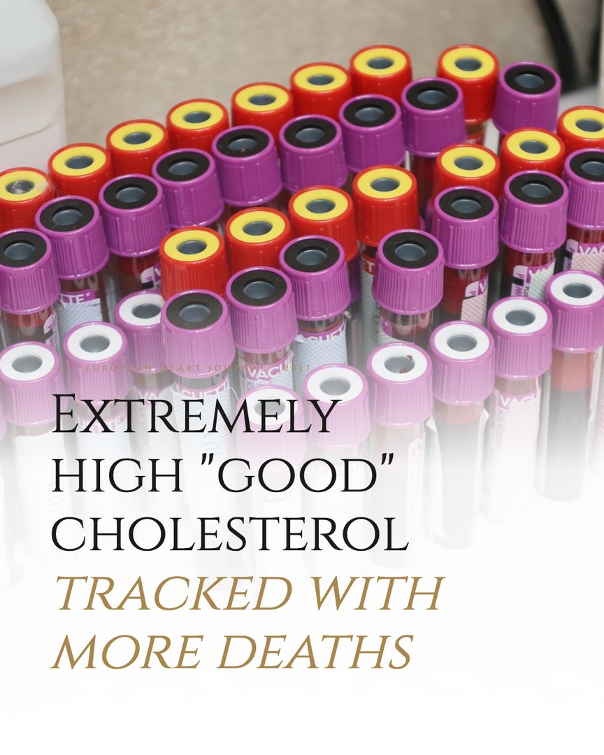 Crescent Discovery Series cover: Extremely high "good" cholesterol tracked with more deaths