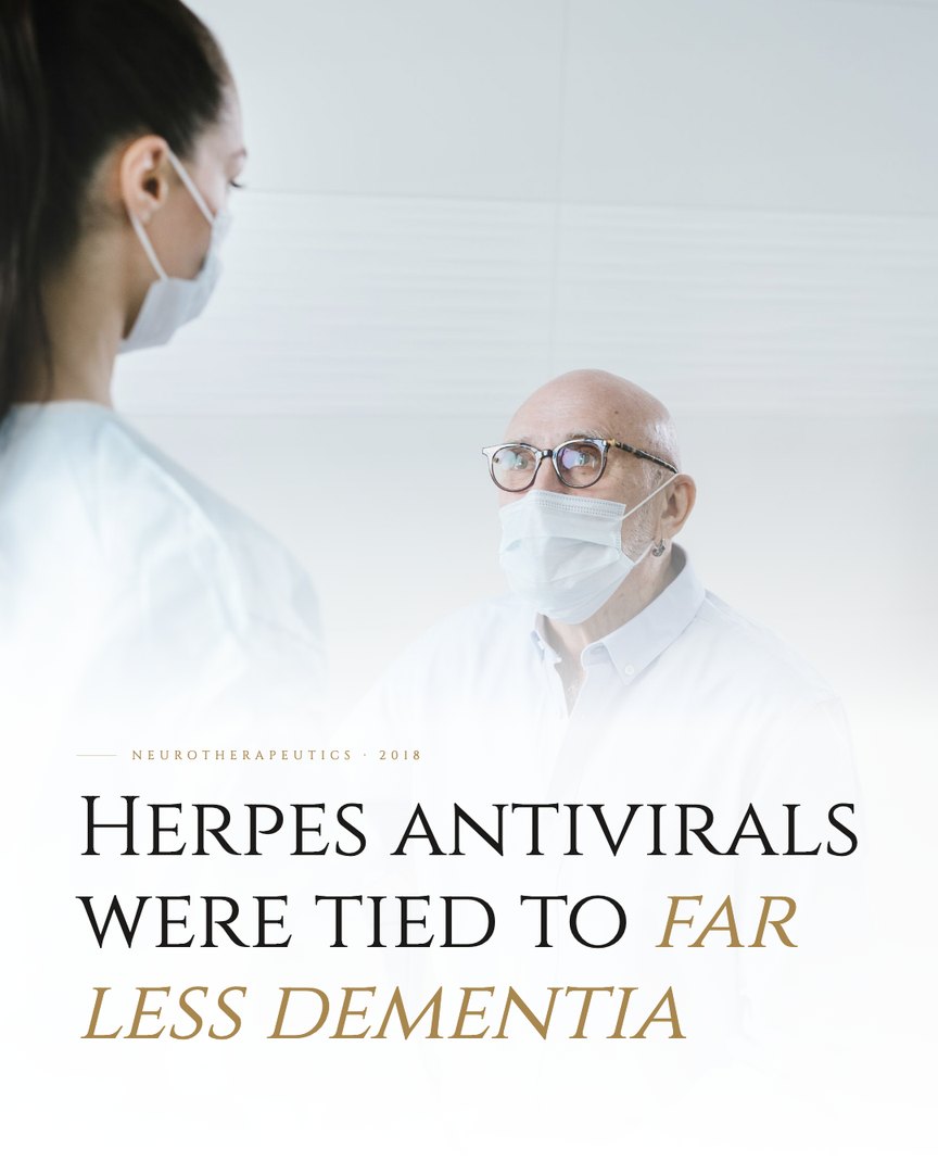Crescent Discovery Series cover: Herpes antivirals were tied to far less dementia