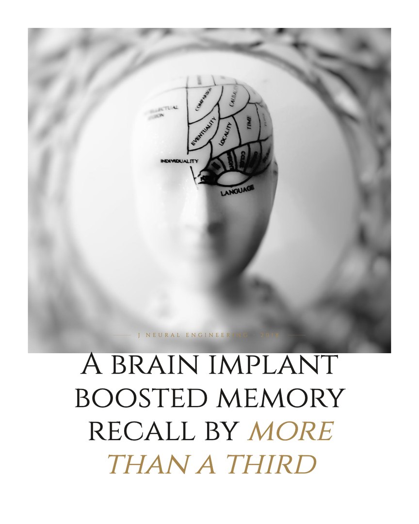 Crescent Discovery Series cover: A brain implant boosted memory recall by more than a third