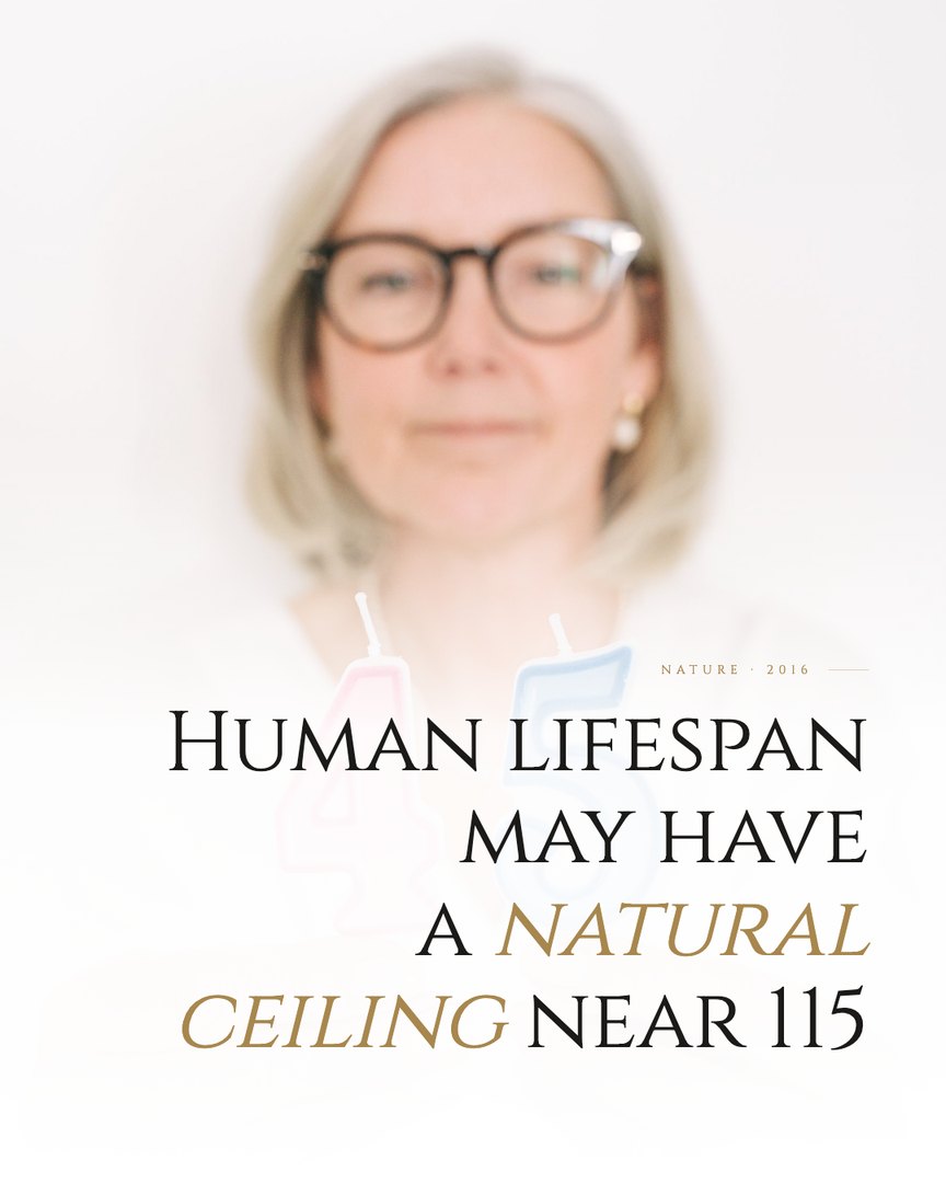 Crescent Discovery Series cover: Human lifespan may have a natural ceiling near 115