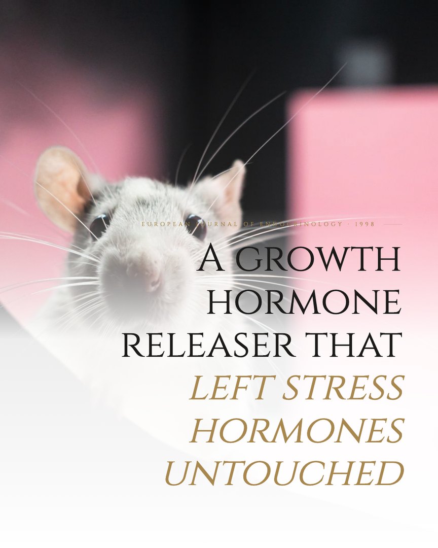 Crescent Discovery Series cover: A growth hormone releaser that left stress hormones untouched