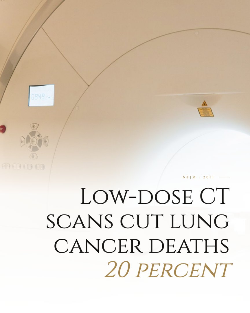 Crescent Discovery Series cover: Low-dose CT scans cut lung cancer deaths 20 percent