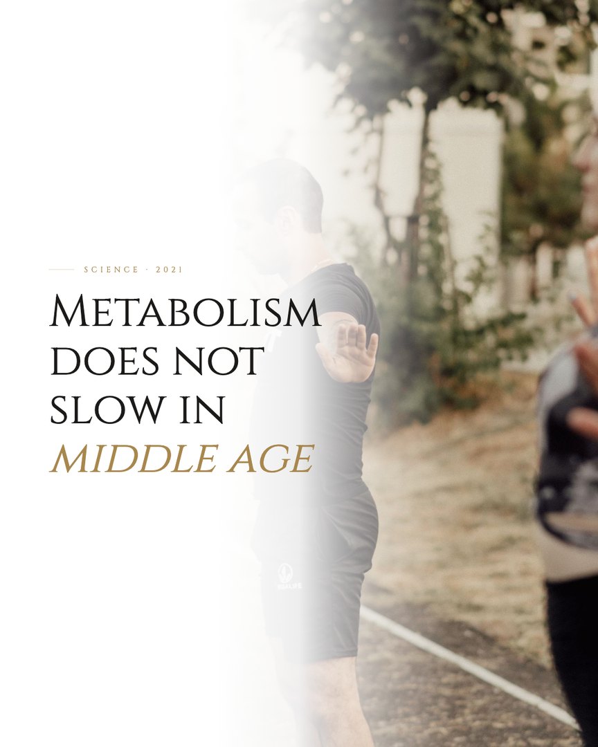 Crescent Discovery Series cover: Metabolism does not slow in middle age