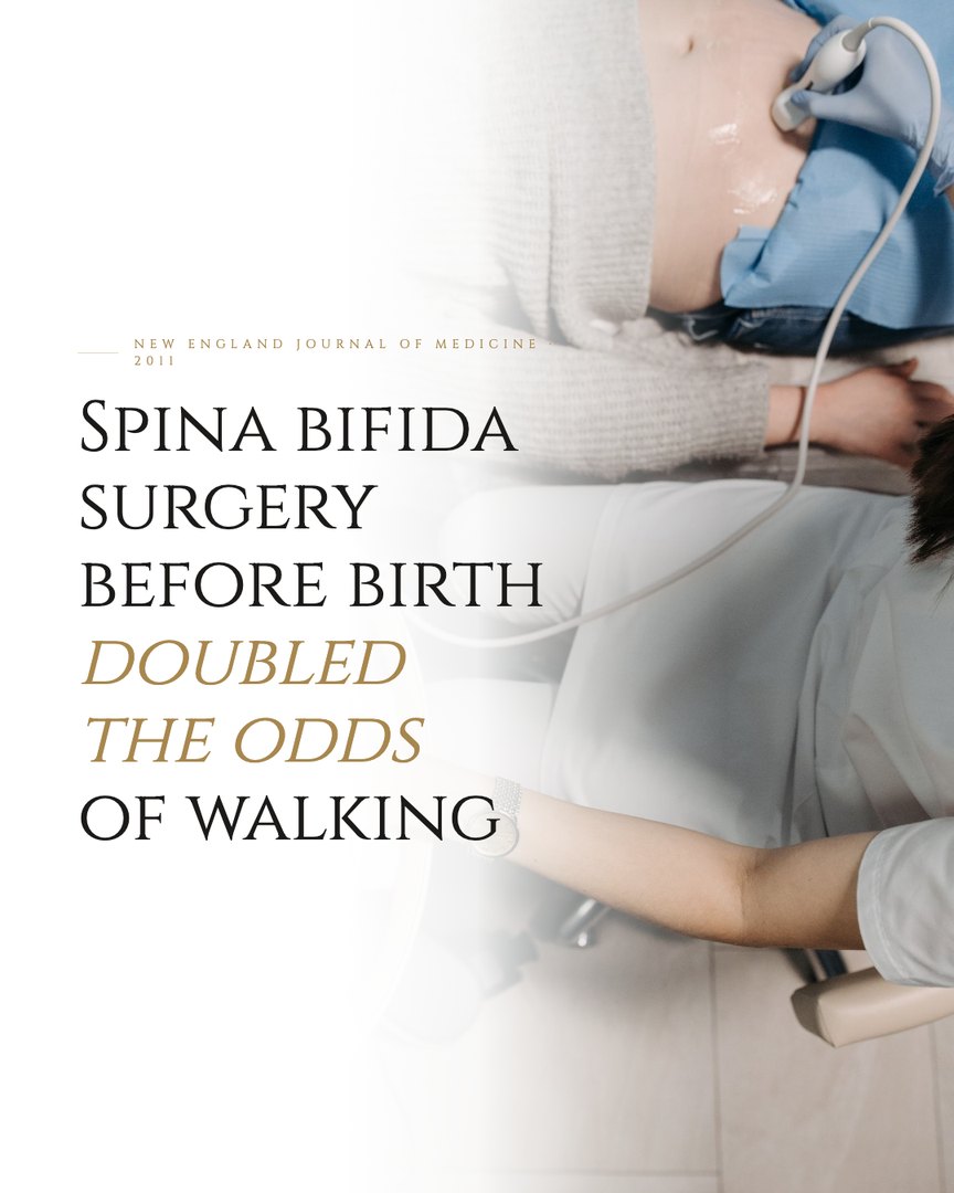 Crescent Discovery Series cover: Spina bifida surgery before birth doubled the odds of walking