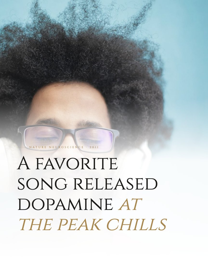 Crescent Discovery Series cover: A favorite song released dopamine at the peak chills