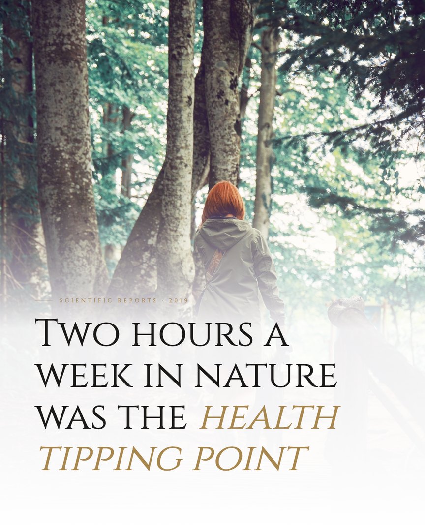 Crescent Discovery Series cover: Two hours a week in nature was the health tipping point