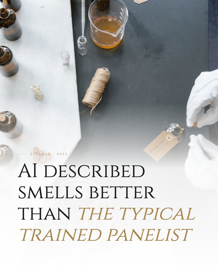 Crescent Discovery Series cover: AI described smells better than the typical trained panelist