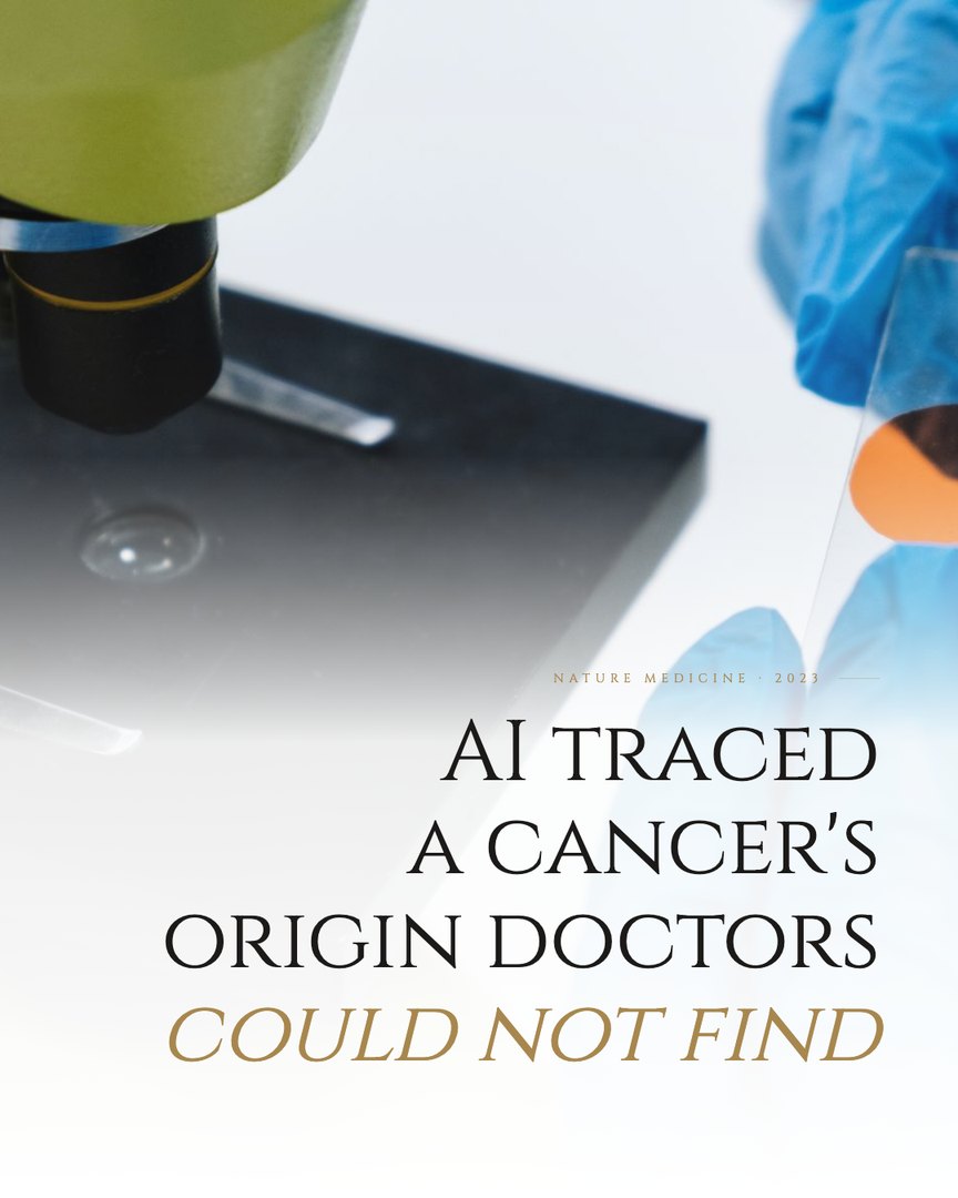 Crescent Discovery Series cover: AI traced a cancer's origin doctors could not find