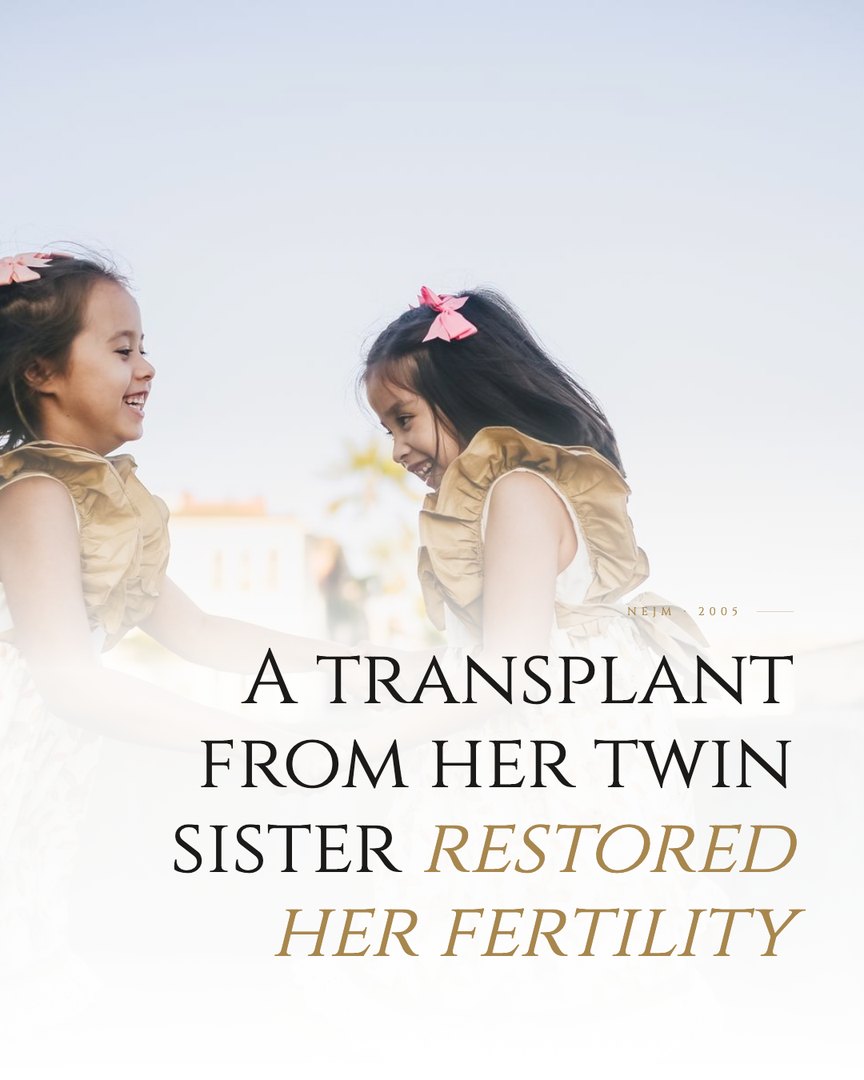 Crescent Discovery Series cover: A transplant from her twin sister restored her fertility