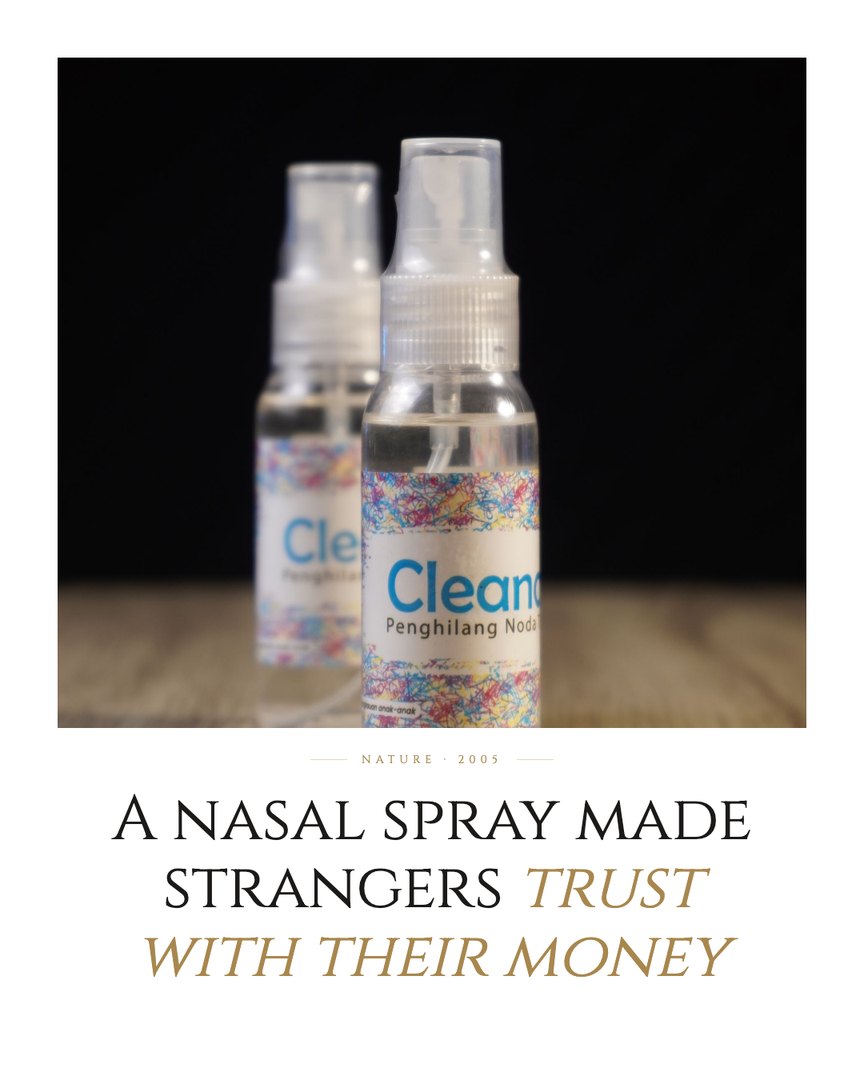 Crescent Discovery Series cover: A nasal spray made strangers trust with their money