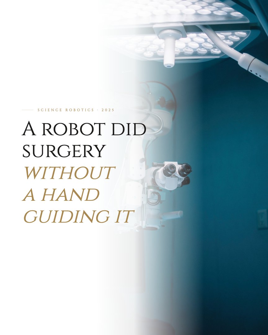 Crescent Discovery Series cover: A robot did surgery without a hand guiding it
