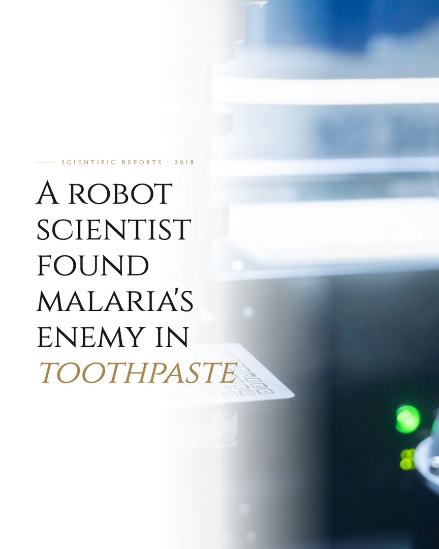 Crescent Discovery Series cover: A robot scientist found malaria's enemy in toothpaste
