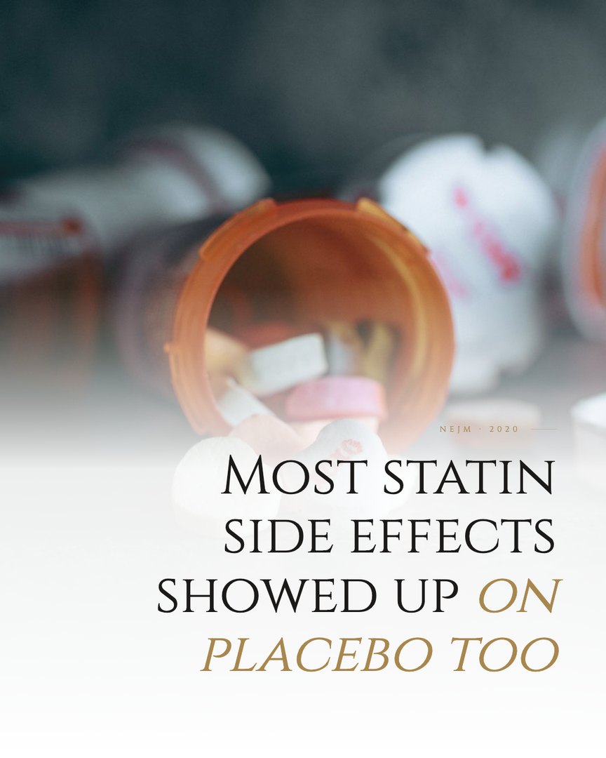 Crescent Discovery Series cover: Most statin side effects showed up on placebo too