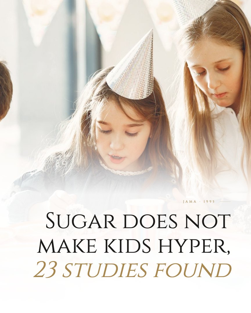 Crescent Discovery Series cover: Sugar does not make kids hyper, 23 studies found