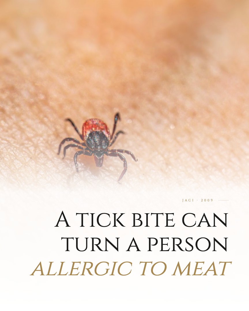 Crescent Discovery Series cover: A tick bite can turn a person allergic to meat