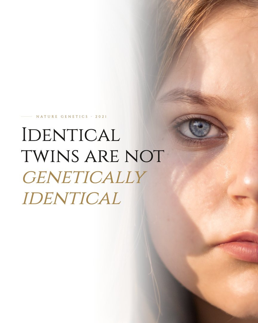 Crescent Discovery Series cover: Identical twins are not genetically identical